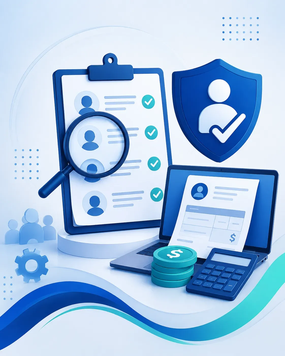 HireProo team managing background verification and payroll services